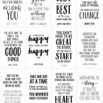 Motivational Quotes To Inspire And Encourage | Skip To My Lou   Free Printable Quote Stencils