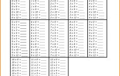 Free Printable Blank Multiplication Table 1 12