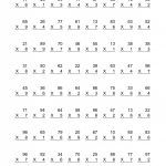 Multiplication Worksheets For 6Th Grade. Multiplication   Free Printable Math Worksheets For 6Th Grade