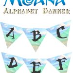 Musings Of An Average Mom: Moana Alphabet Banner   Free Printable Moana Banner