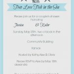 My Favorite Things: Jess's Beach Themed Wedding Shower // Moh // May   Free Printable Beach Theme Bridal Shower Invitations