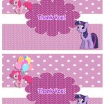 My Little Pony Thank You Cards | Birthday Printable   Free Printable My Little Pony Thank You Cards