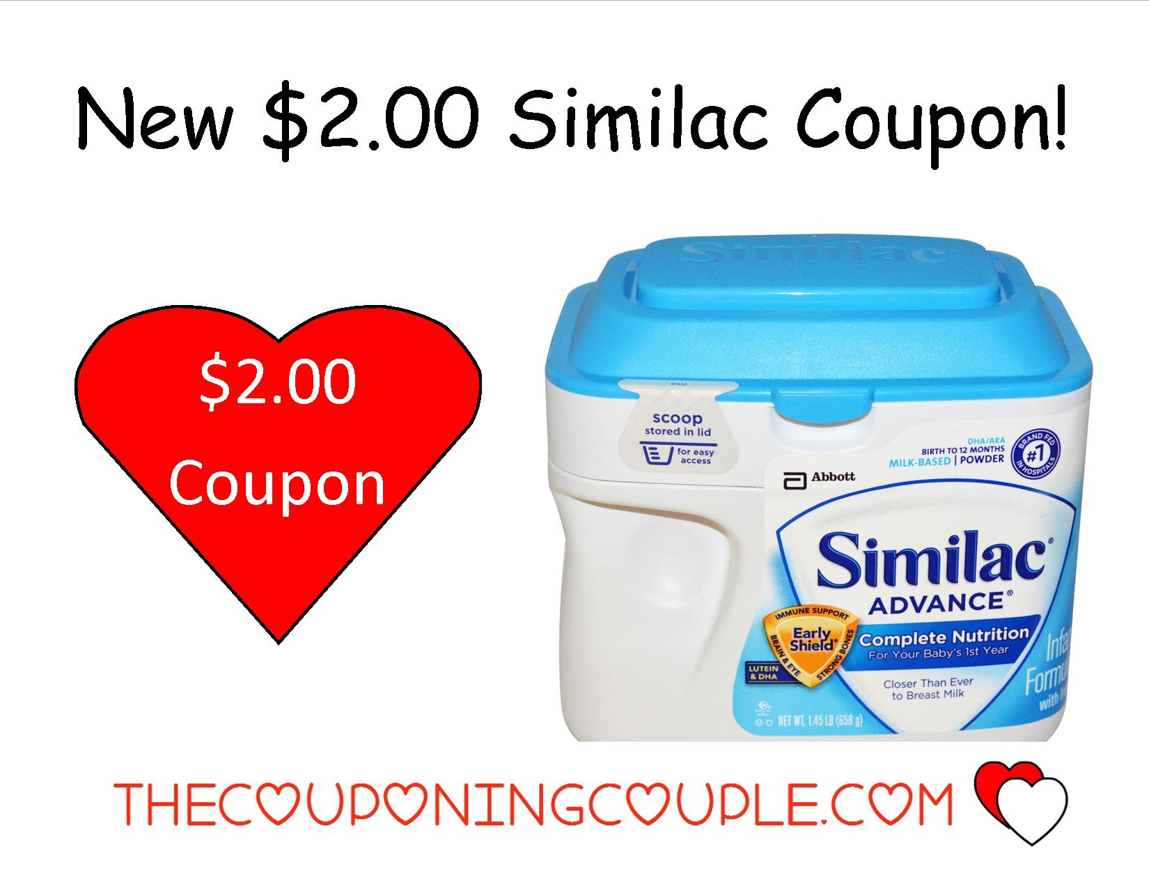 New $2.00/1 Similac Formula Coupon + Walmart Deal! - Free Printable Similac Baby Formula Coupons