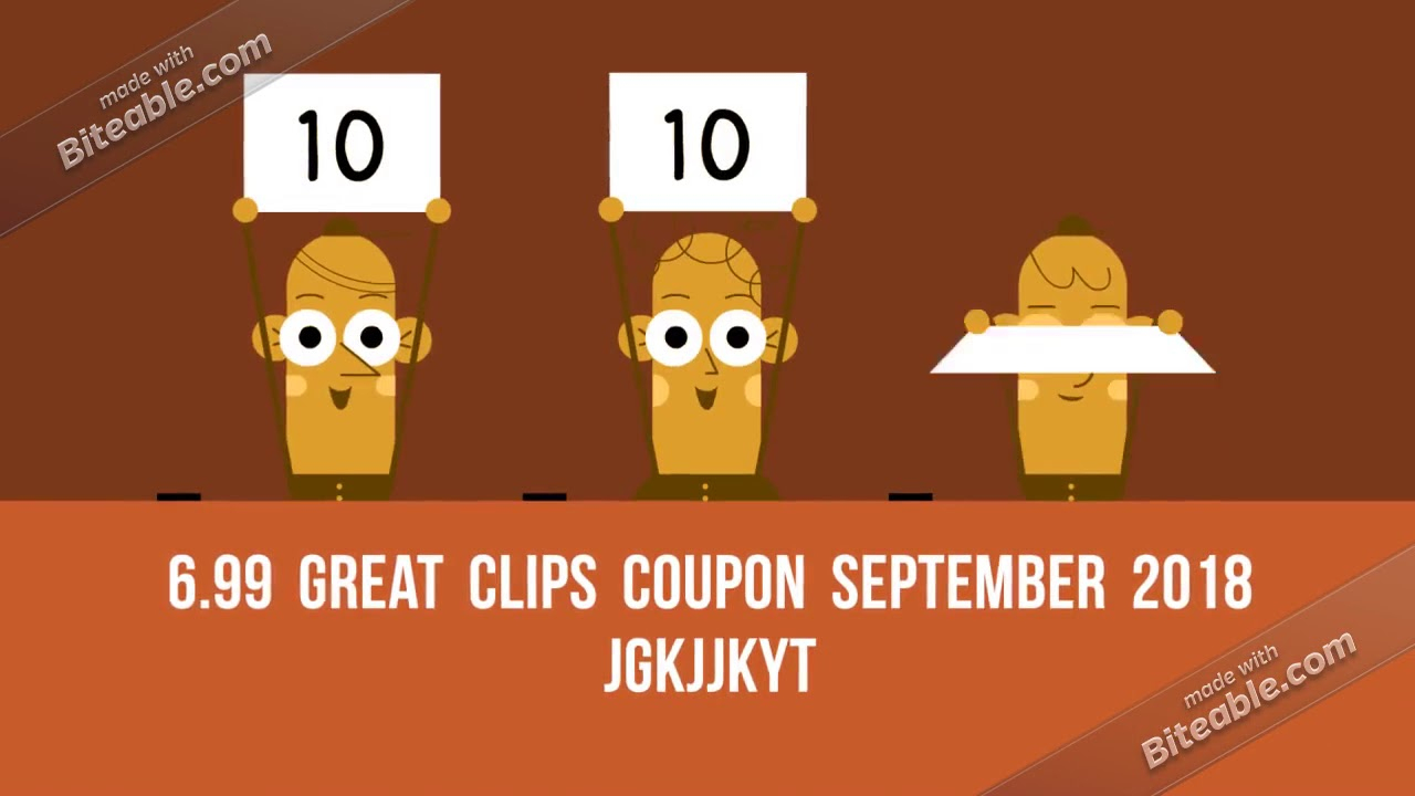 New} 6.99 Great Clips Coupon ( 2$ Off) 2018 *printable - Youtube - Great Clips Free Coupons Printable