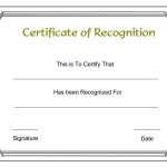 New Certificate Of Recognition Template | Www.pantry Magic   Free Printable School Certificates Templates