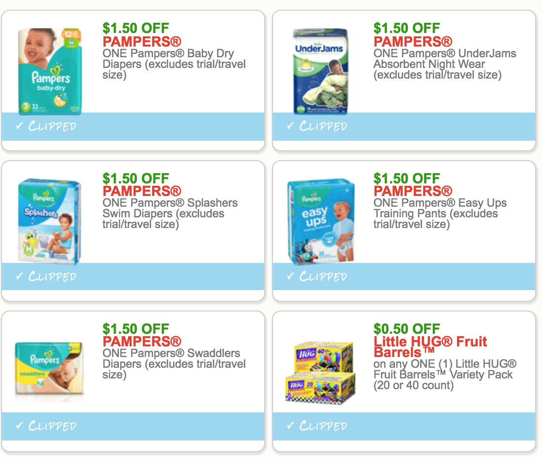 New Pampers &amp;amp; Baby Printable Coupons - Free Printable Coupons For Pampers Pull Ups