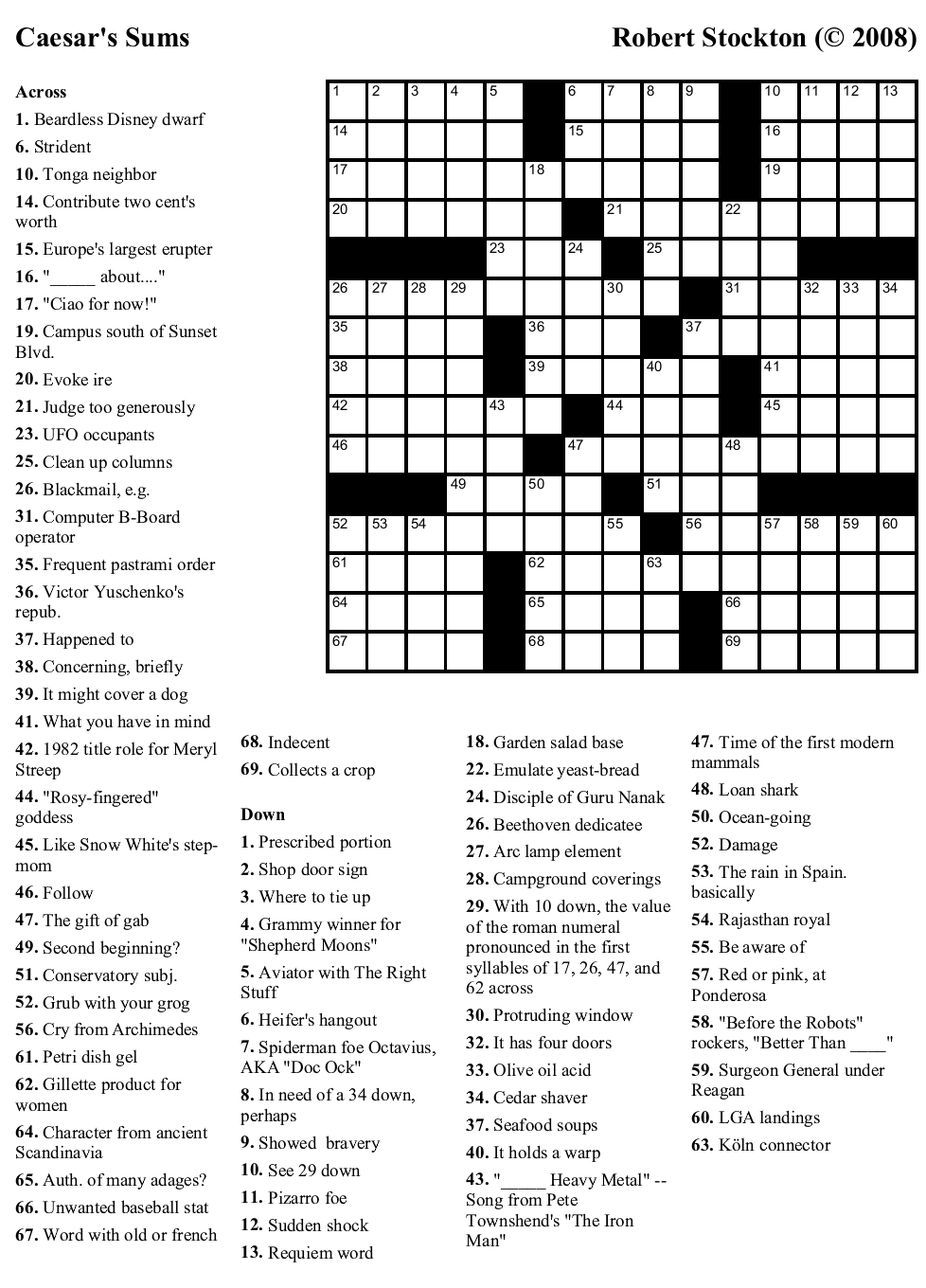 New York Times Crossword Puzzle Pdf Free Printable Beekeeper - New York Times Crossword Printable Free