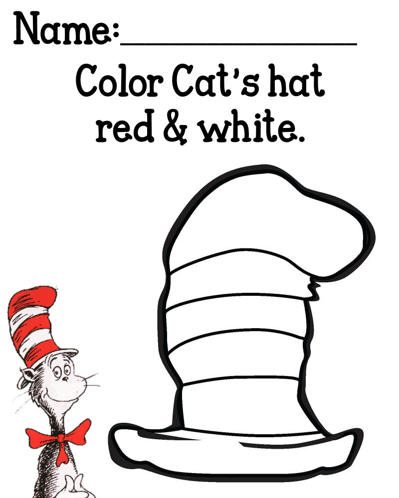 Nice Cat In The Hat Template Printable Pictures. Hat Printables For - Free Printable Cat In The Hat Pictures