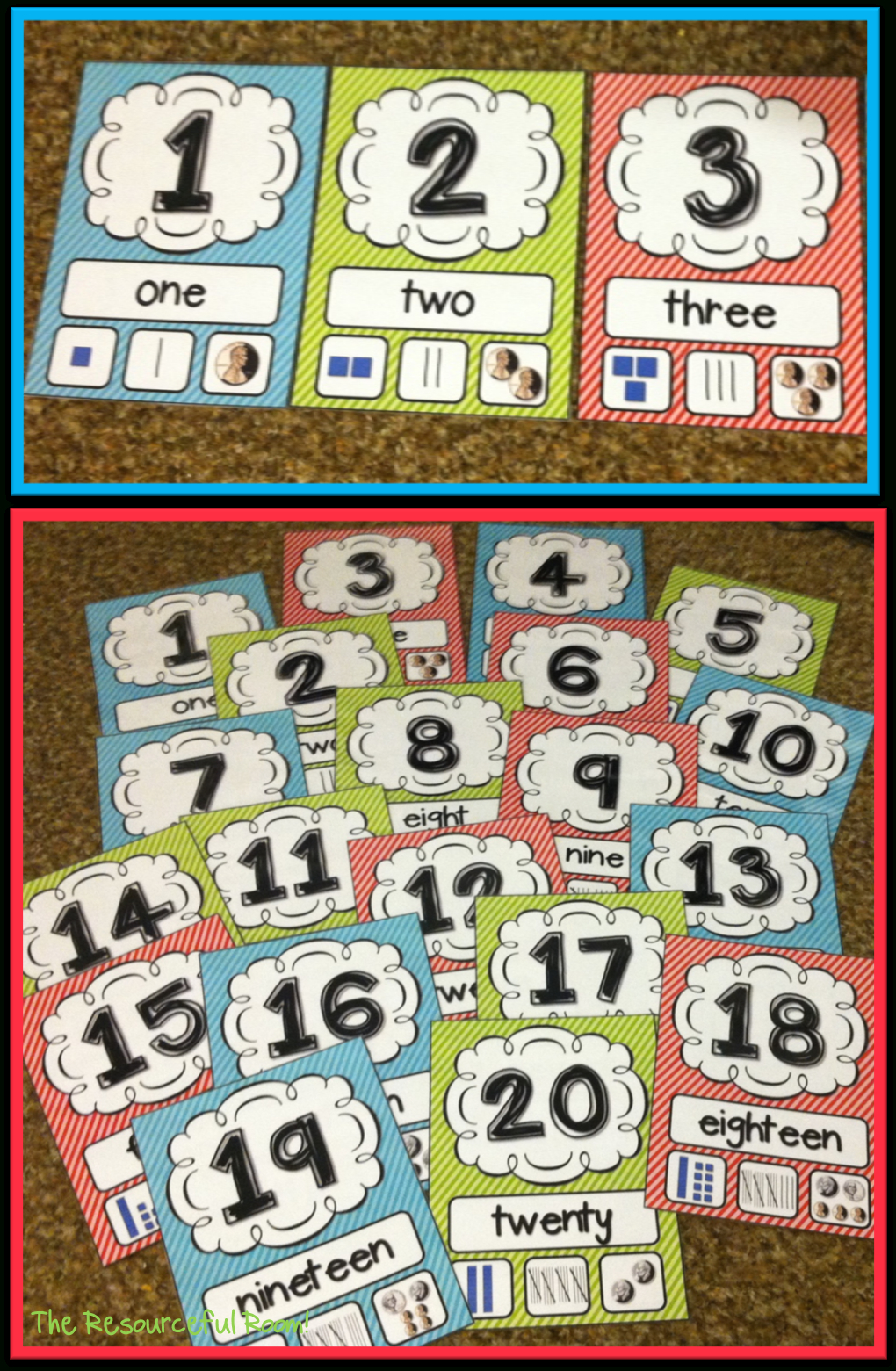 Number Posters | Classroom Freebies! | Pinterest | Math Classroom - Free Printable Number Posters