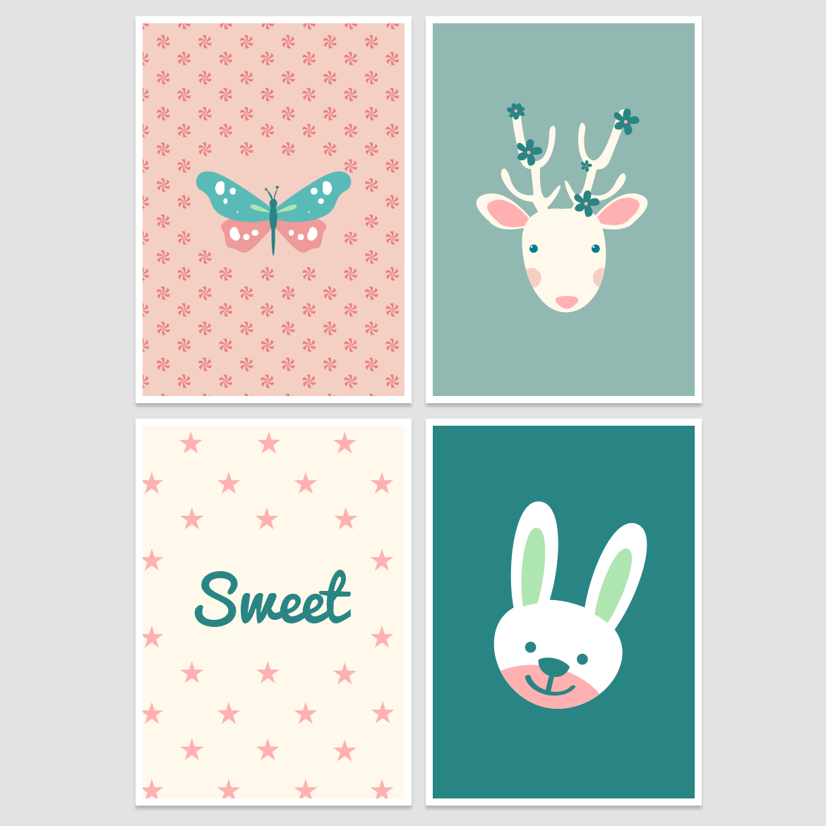 Nursery Wall Decor – Free Printable! - Belivindesign - Free Printable Decor