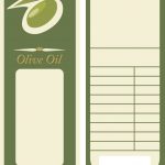 Olive Oil Label Template Royalty Free Vector Image   Free Printable Olive Oil Labels