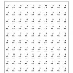 Online Multiplication Test Free Printables Worksheet Kindergarten   Free Printable Multiplication Speed Drills
