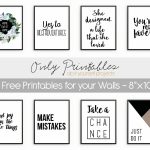 Only Printables | 8 Free Printables For Your Walls   Free Printable Art