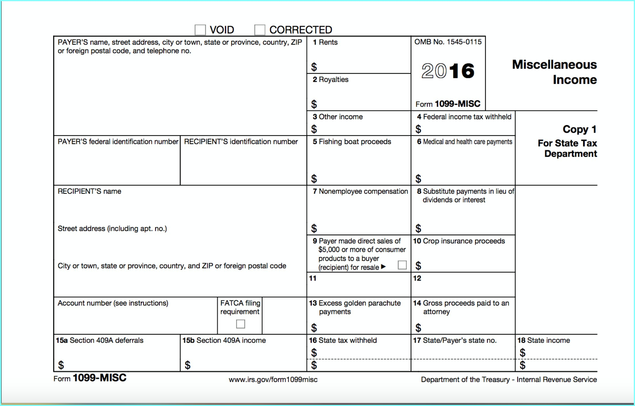 Order Form 1099 Misc 2016 Form Irs - Form : Resume Examples #jjqkk2Xqg7 - Free Printable 1099 Misc Forms
