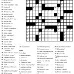 Outstanding Crossword Puzzles Printable Summer ~ Themarketonholly   Free Printable Summer Puzzles
