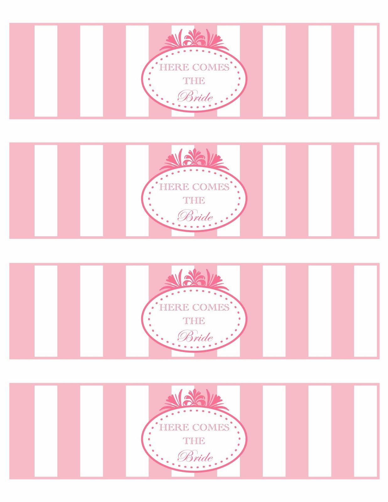 Paper Hat Designs &amp;amp; Printables: Free Printables | Bridal Shower - Free Printable Baby Shower Label Templates