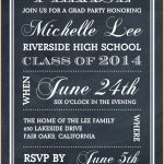 Party Invitations: Elegant Free Graduation Party Invitations Designs   Free Printable Graduation Party Invitations 2014