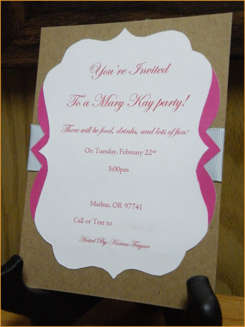 Party Invitations: Simple Mary Kay Party Invitations Ideas Mary Kay - Mary Kay Invites Printable Free