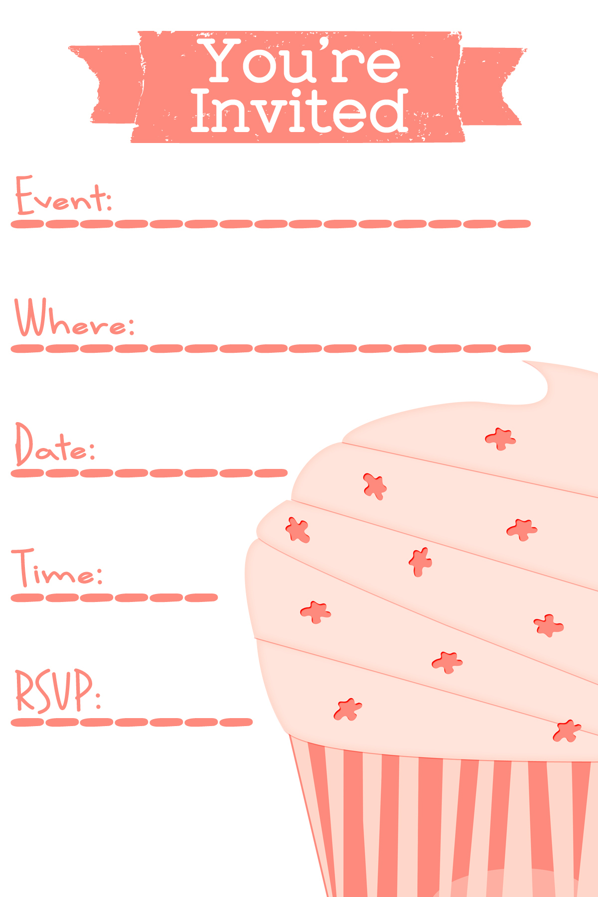 Party Invitations Templates Free Printable Free Party Invitation - Free Printable Invitations Templates