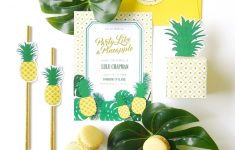 Free Printable Pineapple Invitations