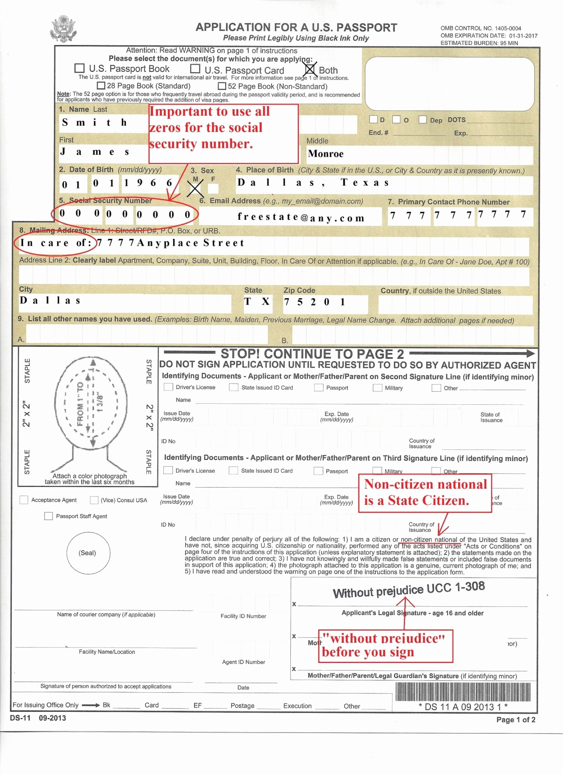 Form Ds 11 Printable 2023 Calendar Printable