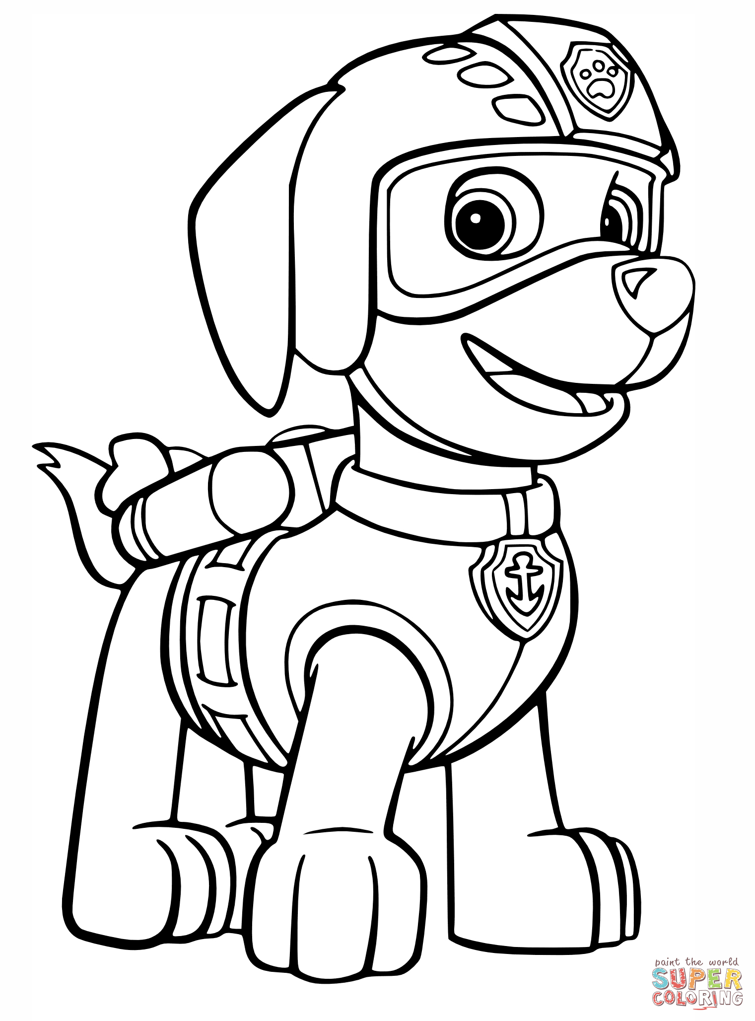 Free Printable Paw Patrol Coloring Pages | Free Printable