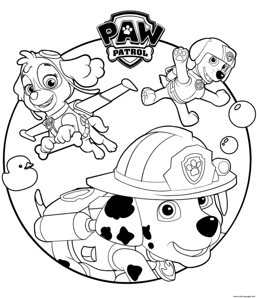 Paw Patrol Coloring Pages | Templates Coloring | Pinterest | Paw - Free Printable Paw Patrol Coloring Pages