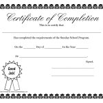 Pdf Free Certificate Templates   Free Printable School Certificates Templates