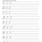 Penmanship Worksheets | Cursive Handwriting Worksheets | Art   Free Printable Cursive Writing Paragraphs