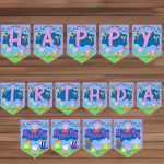 Peppa Pig Birthday Party Decoration, Peppamagianrainbow On Zibbet   Peppa Pig Birthday Banner Printable Free