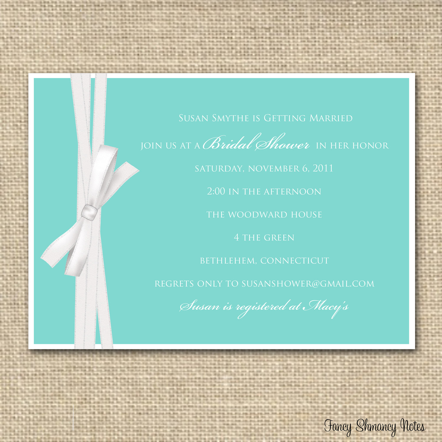 Photo : Free Beach Themed Bridal Image - Free Printable Beach Theme Bridal Shower Invitations