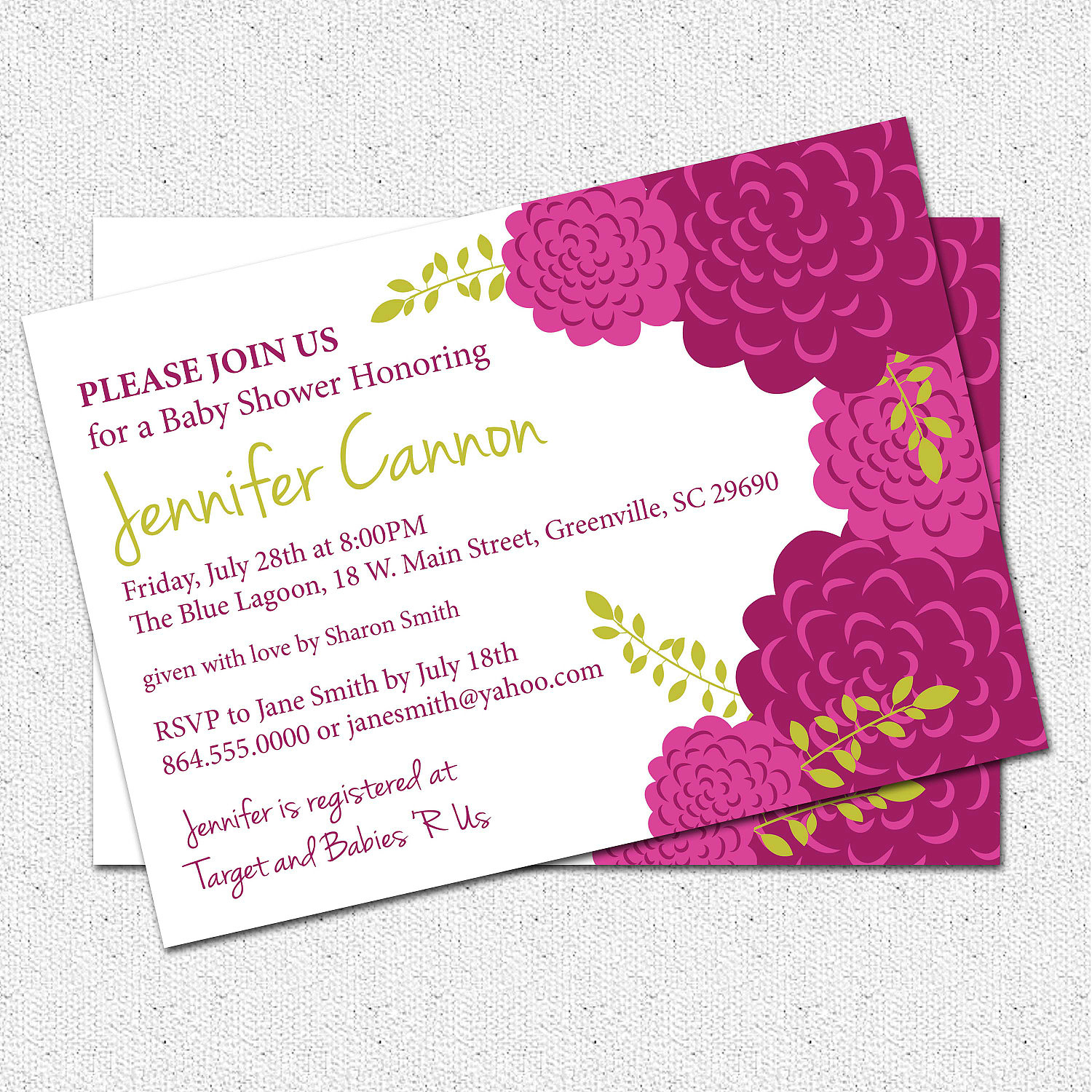 Photo : Free Printable Bridal Shower Image - Free Printable Bridal Shower Invitations