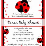 Photo : Te Shower Invitation Jpg Image   Free Printable Ladybug Baby Shower Invitations Templates