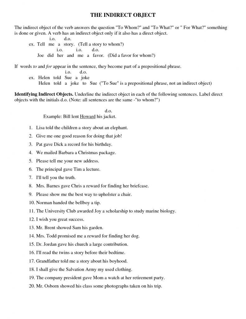 Phrases And Clauses Worksheets - Briefencounters Worksheet Template - Free Printable Sentence Diagramming Worksheets