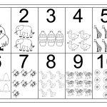 Picture Number Chart 1 10 | Printable Worksheets   Free Printable Number Chart 1 10