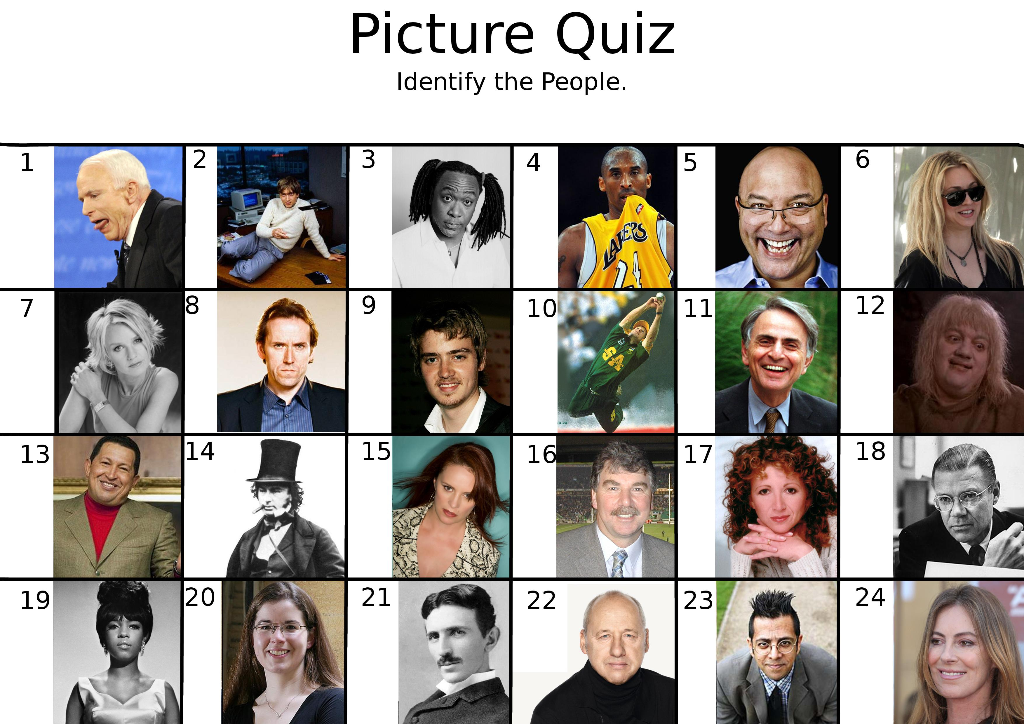 Picture Quizzes - Free Printable Picture Quizzes With Answers