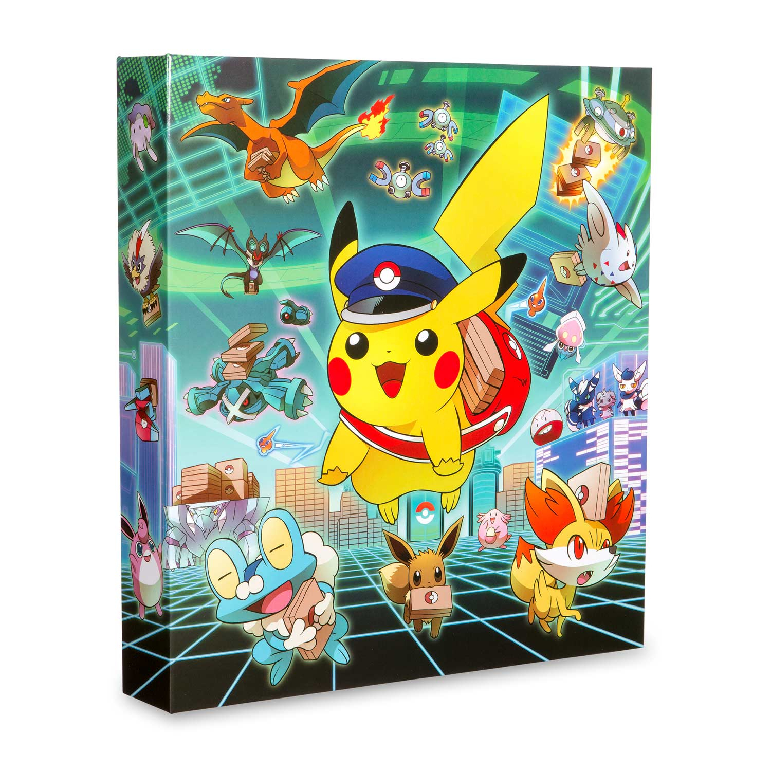 Pikachu Grand Opening 3-Ring Binder | Pokémon Center Original - Pokemon Binder Cover Printable Free