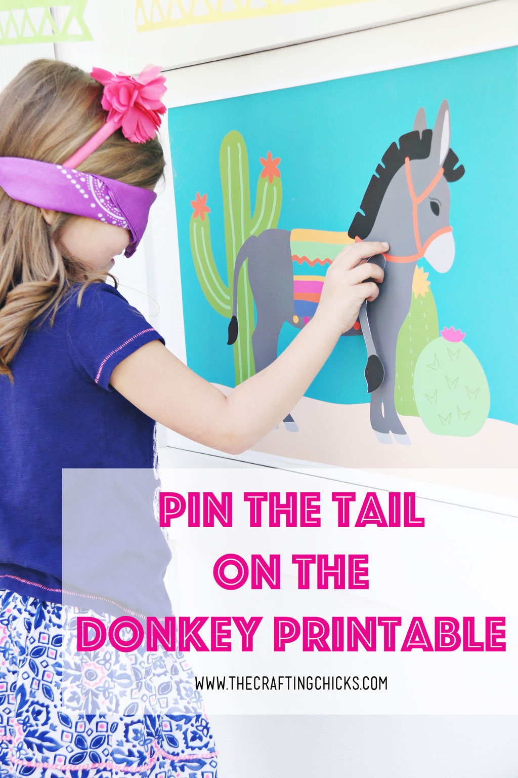 Pin The Tail On The Donkey - The Crafting Chicks - Pin The Tail On The Donkey Printable Free