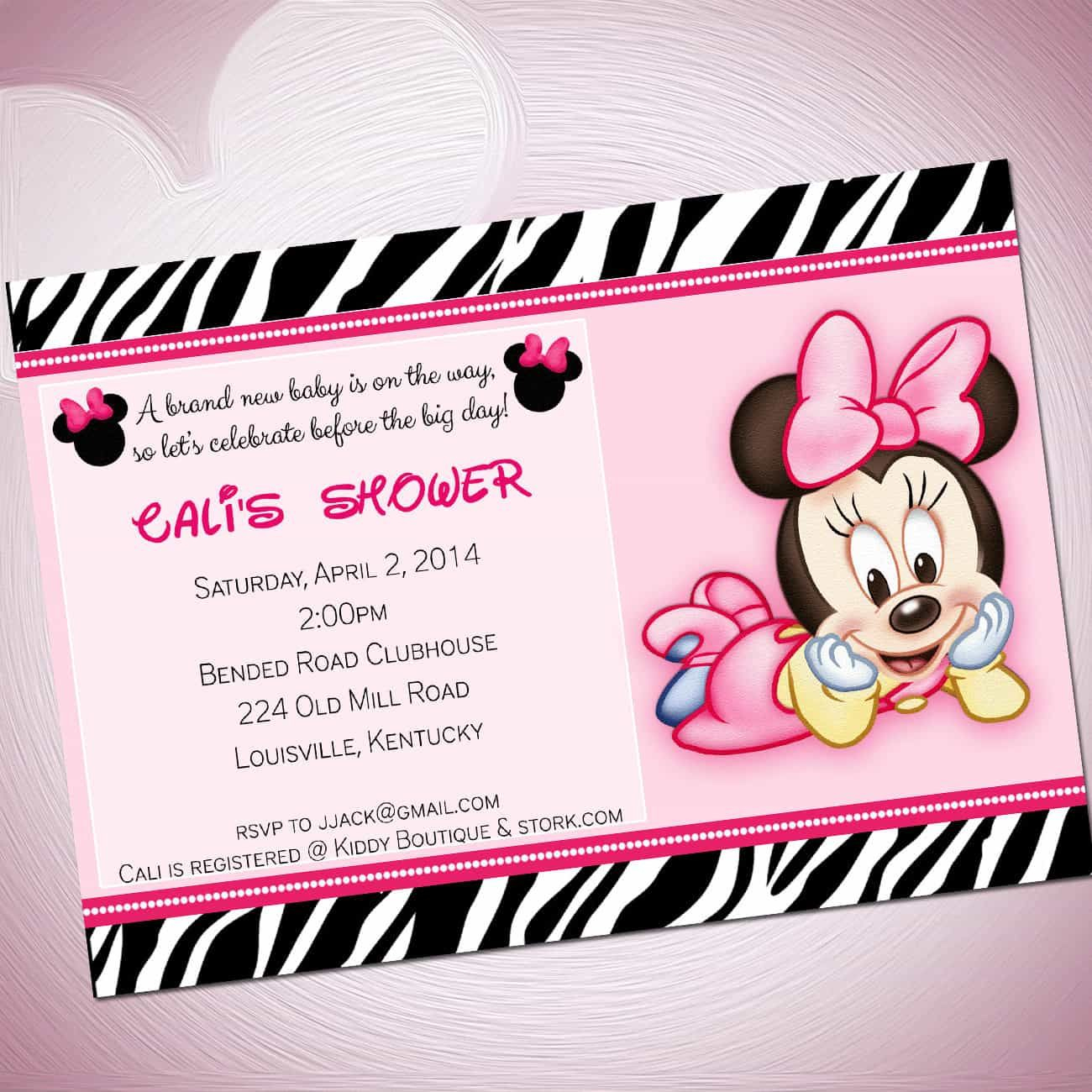 Pinanggunstore On Invitationswww.egreeting-Ecards | Baby - Free Printable Zebra Baby Shower Invitations