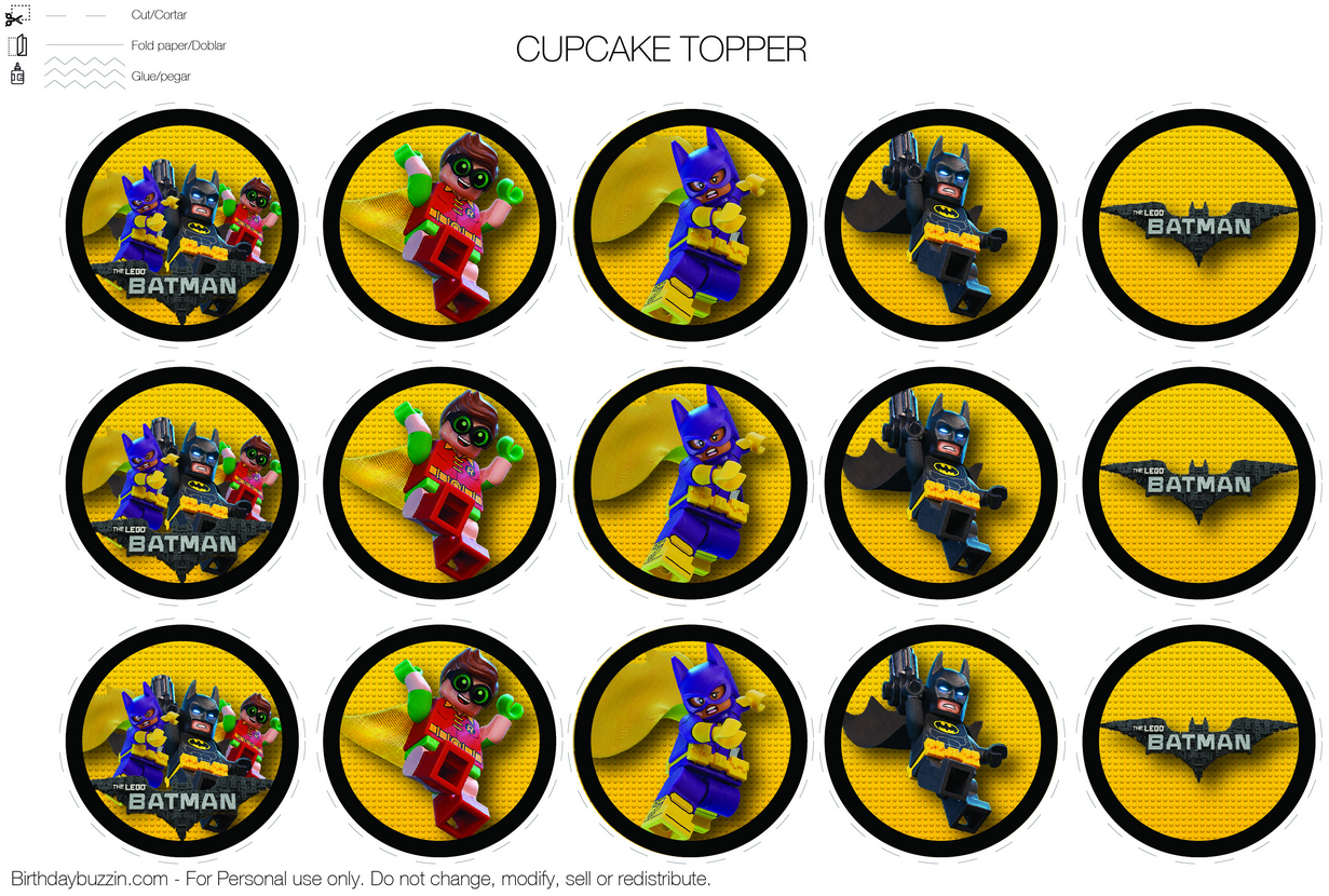 Pincrafty Annabelle On Lego Batman-Super Heros Printables In - Free Printable Lego Batman