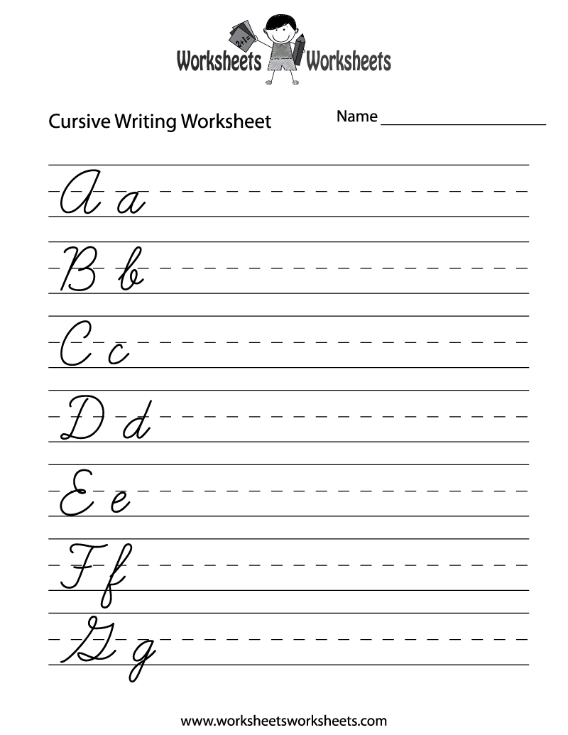 Pindana Szymanski On Cursive | Pinterest | Cursive Writing - Free Printable Cursive Handwriting Worksheets