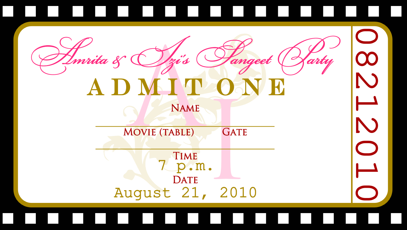 Pindrevio Invitation On Free Printable Birthday Invitation In - Free Printable Ticket Invitation Templates