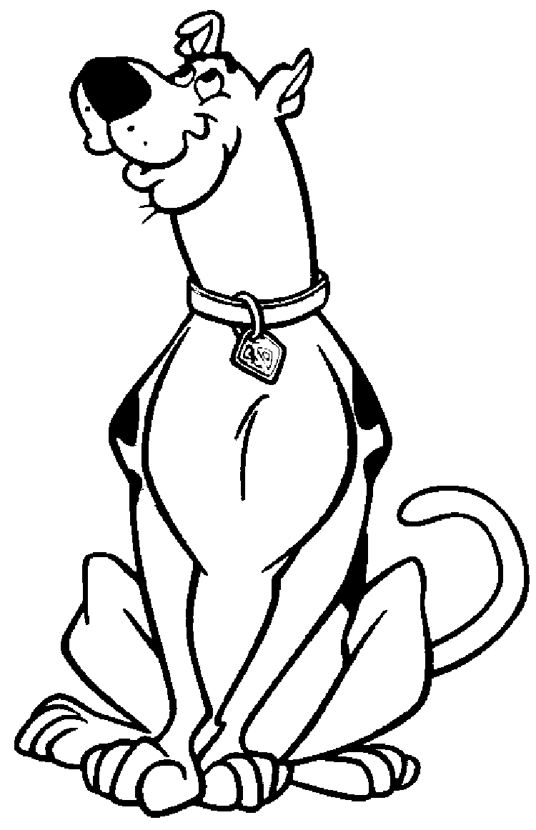 Pinfaith Frederick On Coloring | Pinterest | Scooby Doo Coloring - Free Printable Coloring Pages Scooby Doo
