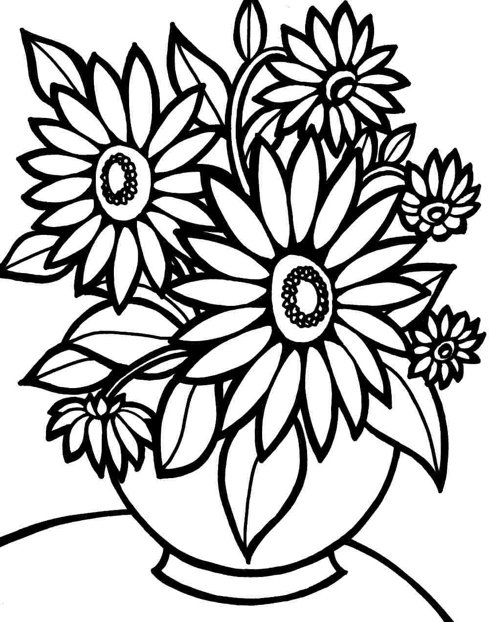 Pinhema On Drawing | Pinterest | Flower Coloring Pages - Free Printable Flower Coloring Pages