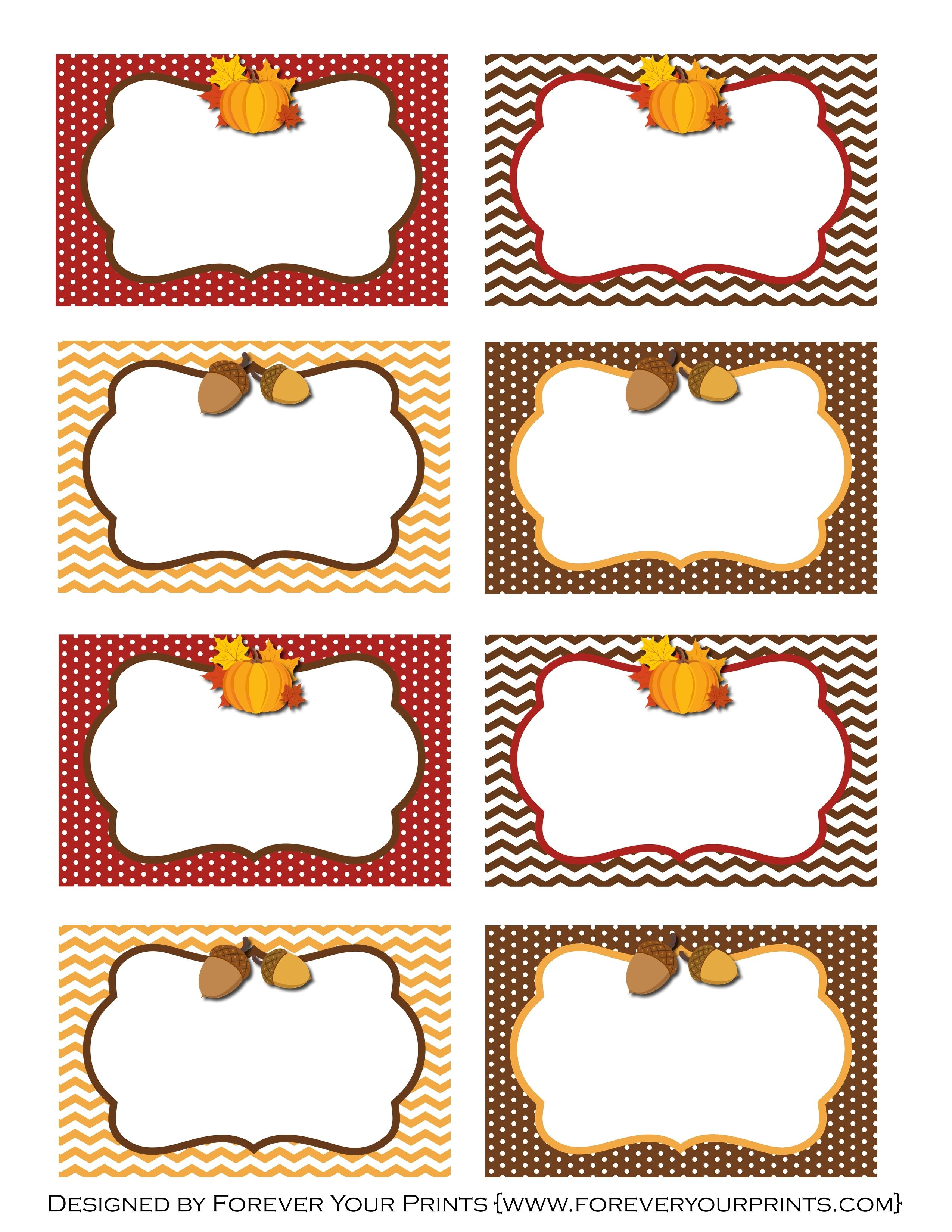 Pinirene Bortolussi On Thanksgiving | Pinterest | Free - Free Printable Thanksgiving Place Cards To Color