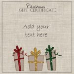 Pinjill Bailey On Gift Certificate Printable | Pinterest | Gift   Free Printable Christmas Gift Voucher Templates