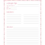 Pinjill Ortago On Happy Planning! | Printable Recipe Page   Free Printable Recipe Pages