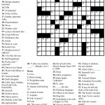 Pinjim Fraunberger On Crossword Puzzles | Pinterest | Printable   Free Daily Printable Crosswords