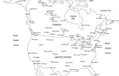 Free Printable Labeled Map Of The United States
