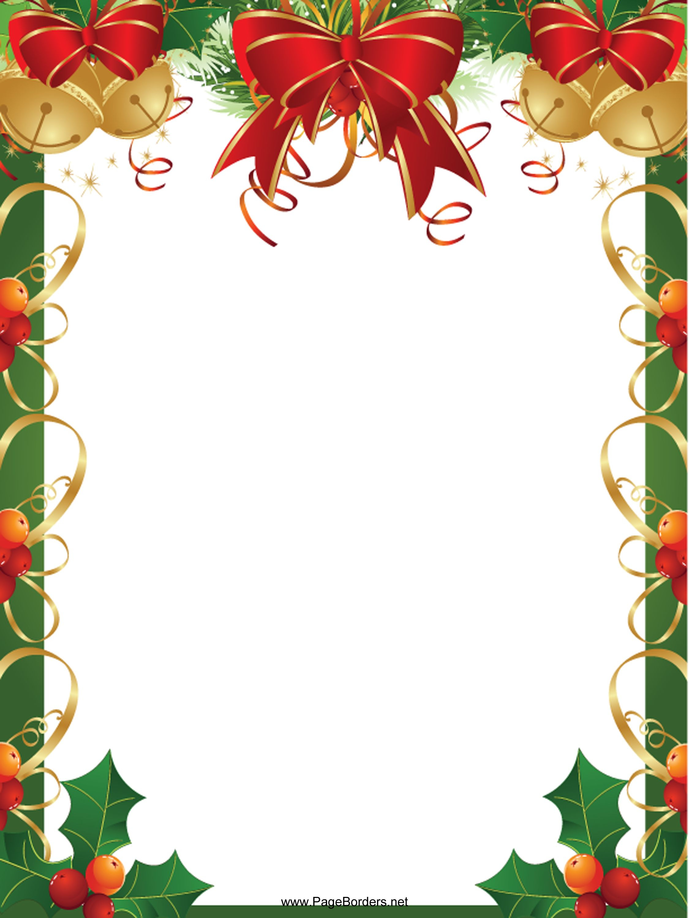 Pinmaria Aparecida On Bordas | Christmas Border, Christmas - Free Printable Christmas Borders